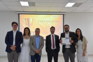 NAF Unilavras conquista certificado de reconhecimento Prata da Receita Federal